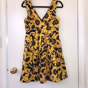 J. Crew floral dress. Worn once!